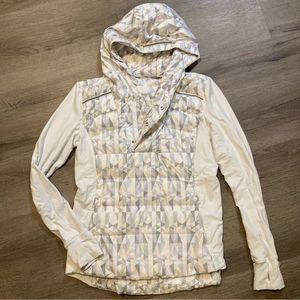 lululemon athletica Cream Geometric Sweatshirt